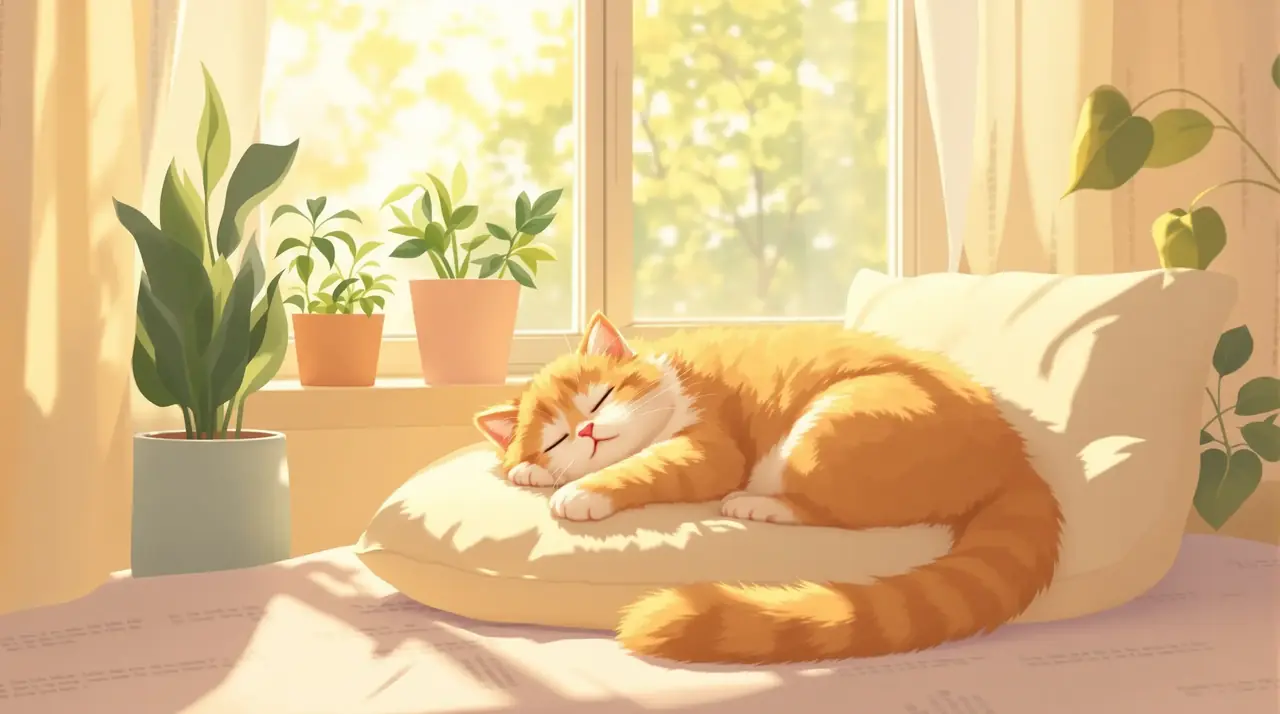 一只猫的晴日 - 黄豆短剧首屏推荐海报